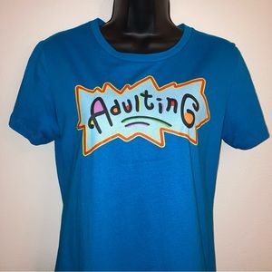 NEW Retro 90s Kids Adulting Y2K Cotton Shirt Limited Edition Cartoon Tee Large